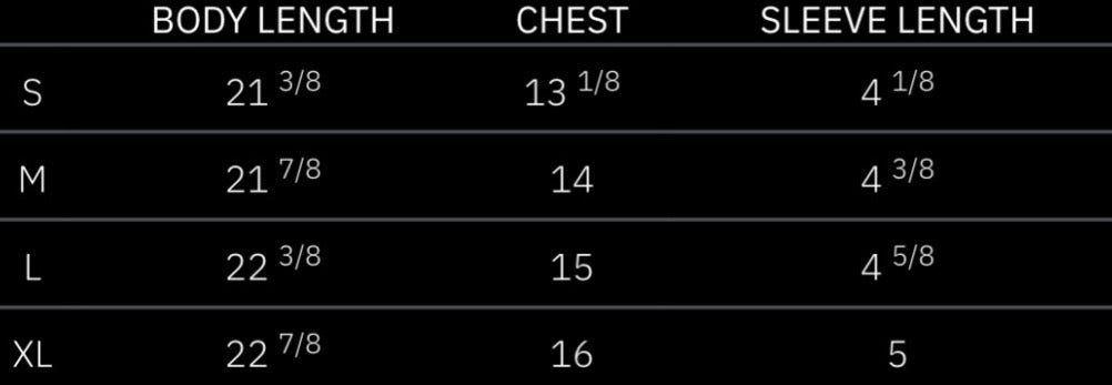 CORP BABY-TEE (VINTAGE BLACK)