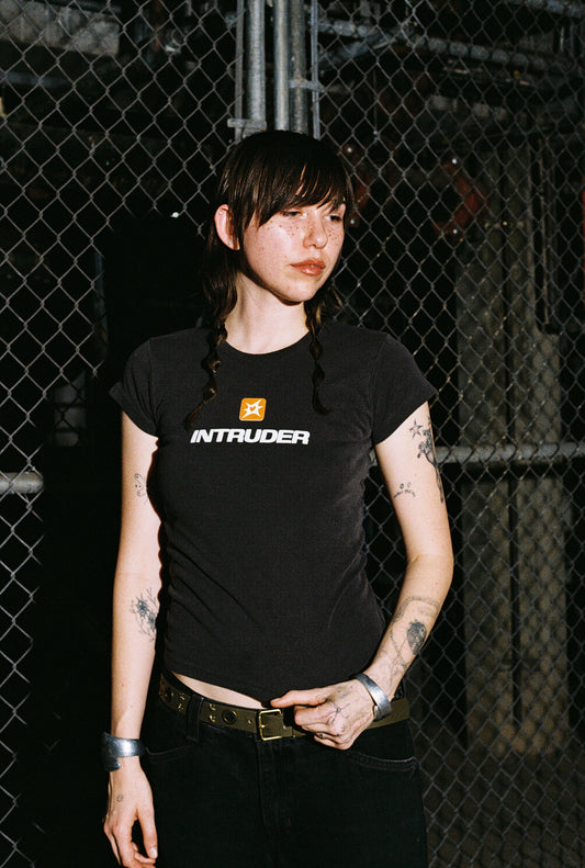 CORP BABY-TEE (VINTAGE BLACK)