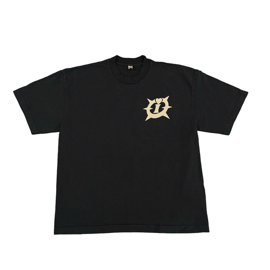 LEAGUE HEAVY T-SHIRT (BLACK)