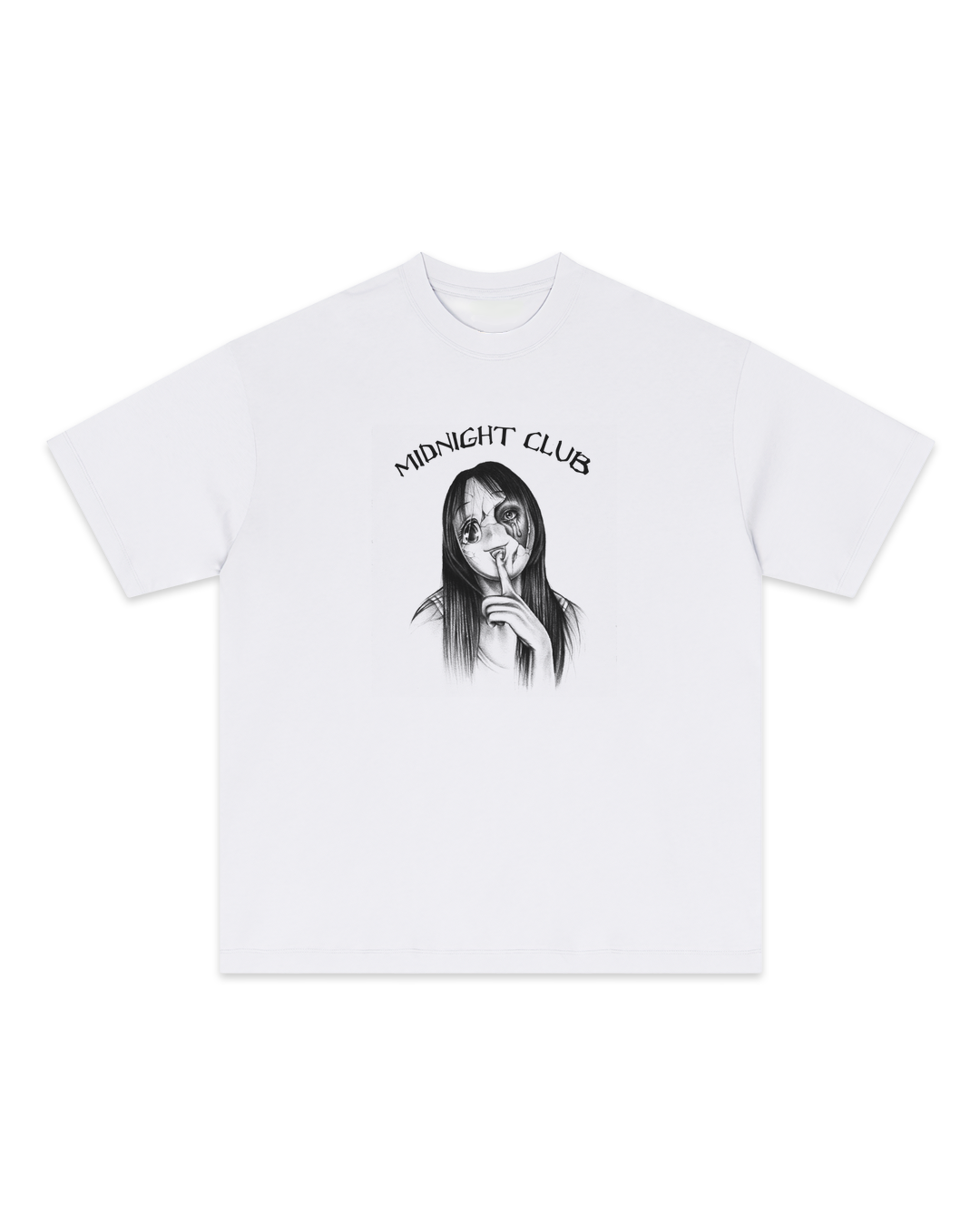 Midnight Club Mask T-Shirt (White)