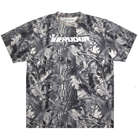 VINTAGE GREY WOOD CAMO T-SHIRT