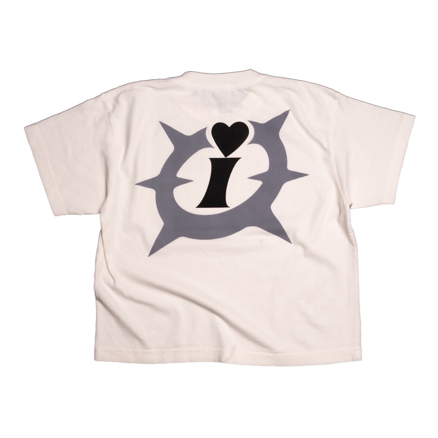 CROPPED LEGACY T-SHIRT (OFF WHITE)