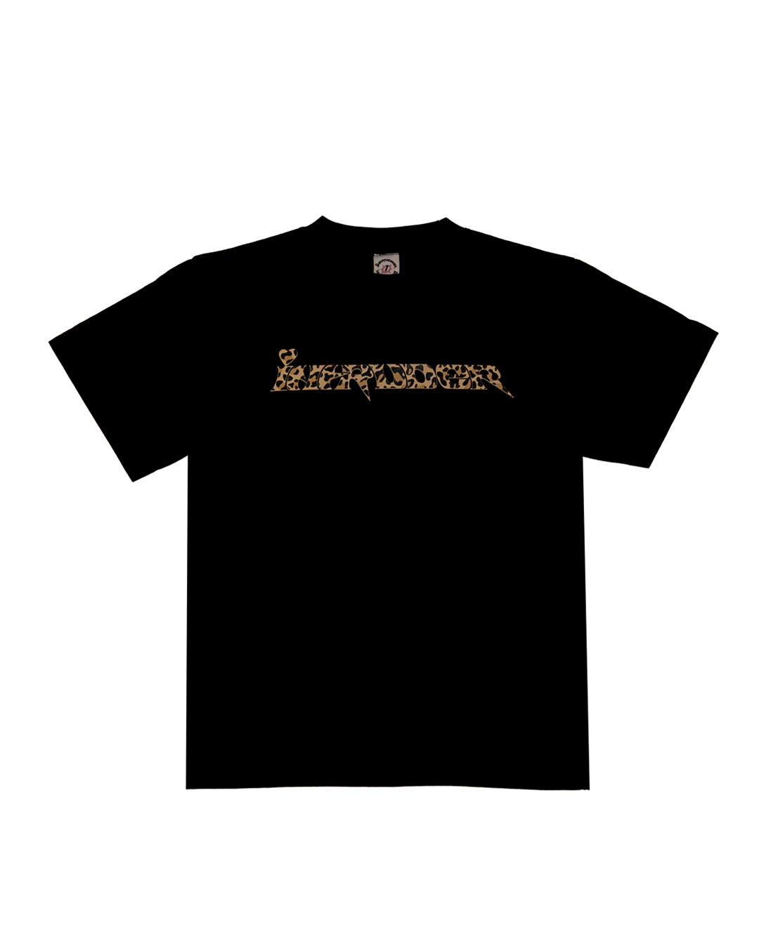 LEOPARD T-SHIRT (BLACK)