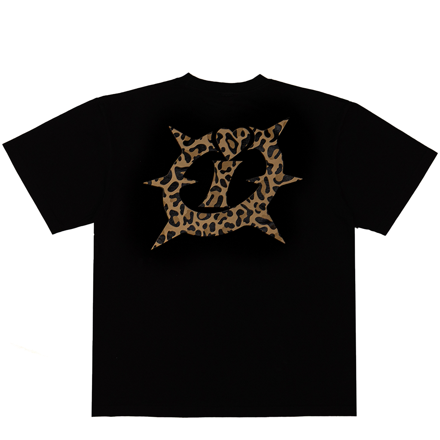 LEOPARD T-SHIRT (BLACK)