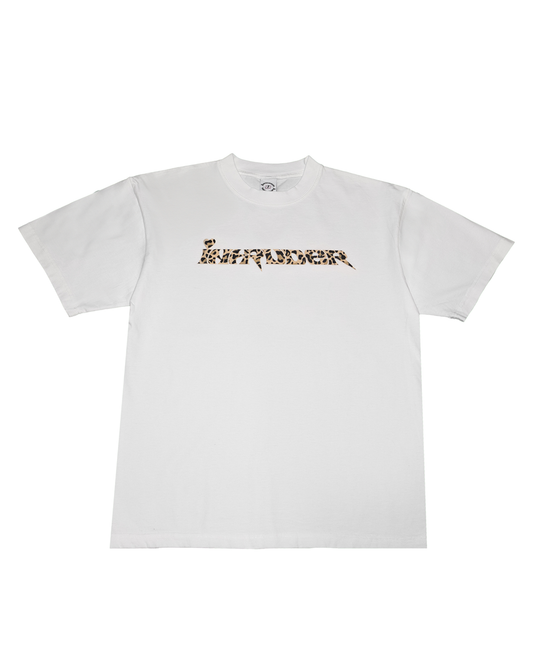 LEOPARD T-SHIRT (WHITE)